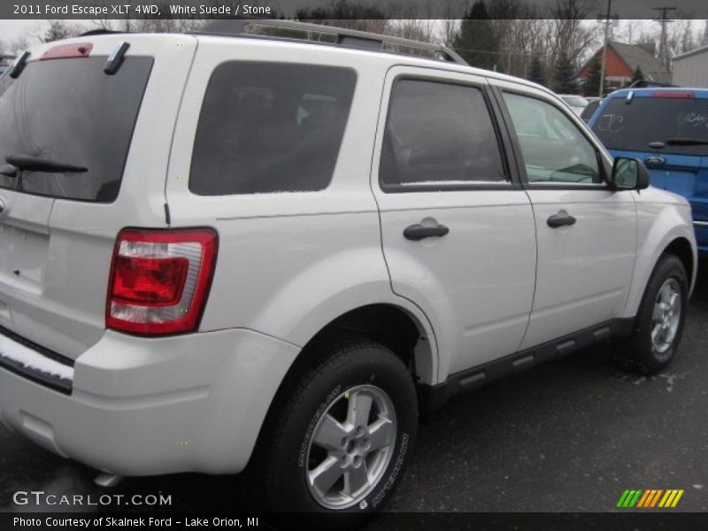 White Suede / Stone 2011 Ford Escape XLT 4WD