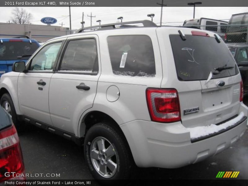 White Suede / Stone 2011 Ford Escape XLT 4WD
