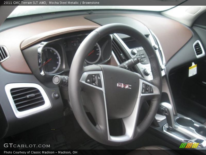 2011 Terrain SLT AWD Brownstone Interior