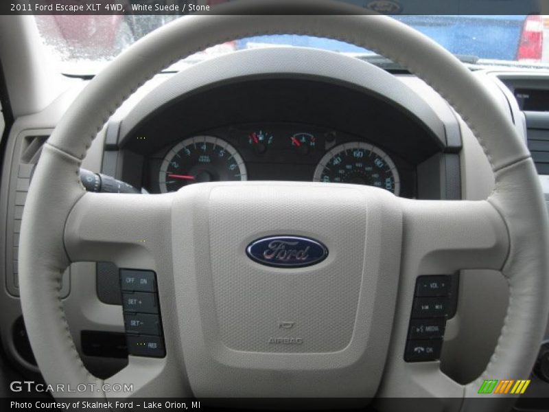 White Suede / Stone 2011 Ford Escape XLT 4WD