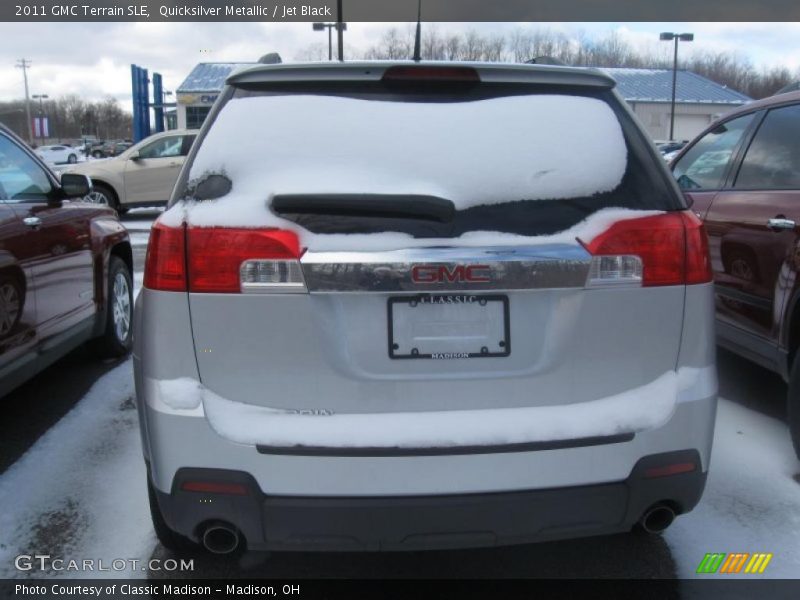 Quicksilver Metallic / Jet Black 2011 GMC Terrain SLE