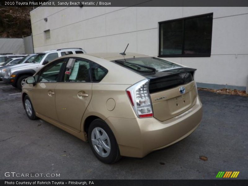 Sandy Beach Metallic / Bisque 2010 Toyota Prius Hybrid II