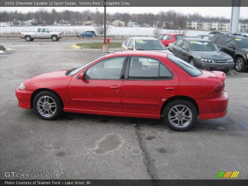  2003 Cavalier LS Sport Sedan Graphite Gray Interior