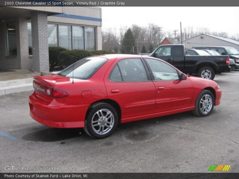  2003 Cavalier LS Sport Sedan Graphite Gray Interior