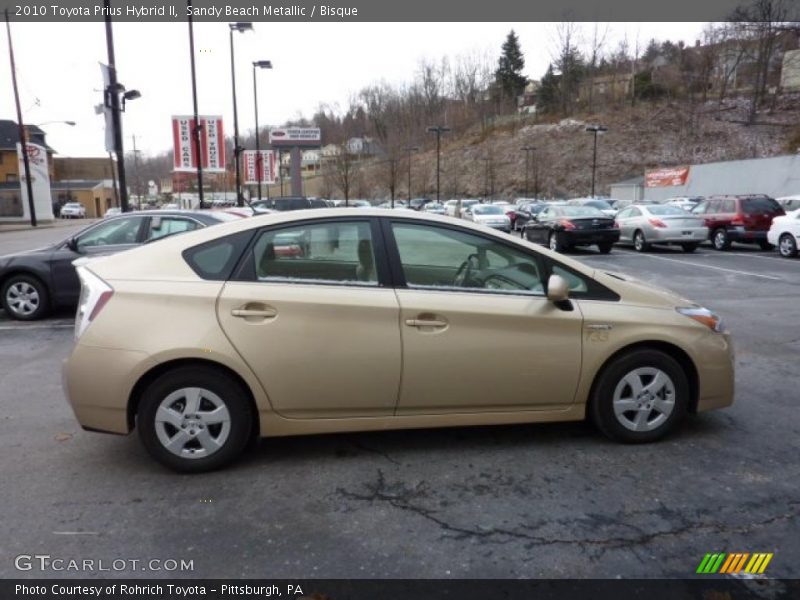 Sandy Beach Metallic / Bisque 2010 Toyota Prius Hybrid II