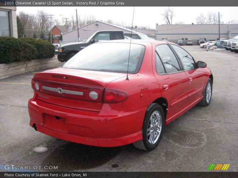  2003 Cavalier LS Sport Sedan Graphite Gray Interior