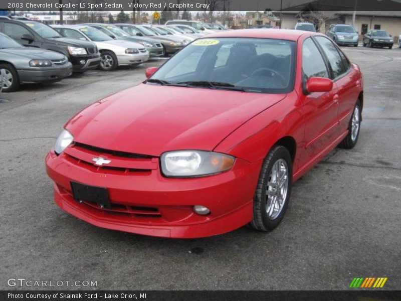Front 3/4 View of 2003 Cavalier LS Sport Sedan