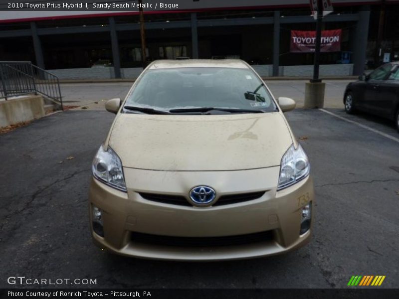 Sandy Beach Metallic / Bisque 2010 Toyota Prius Hybrid II