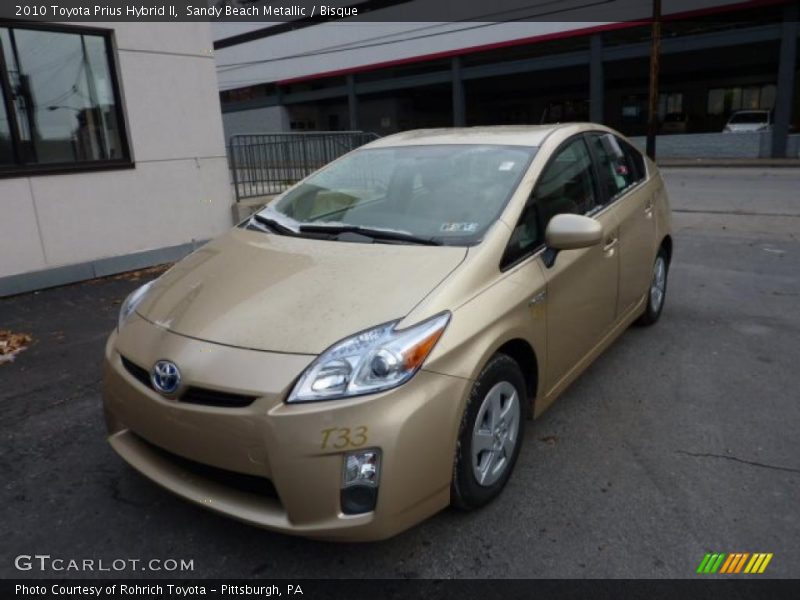 Sandy Beach Metallic / Bisque 2010 Toyota Prius Hybrid II
