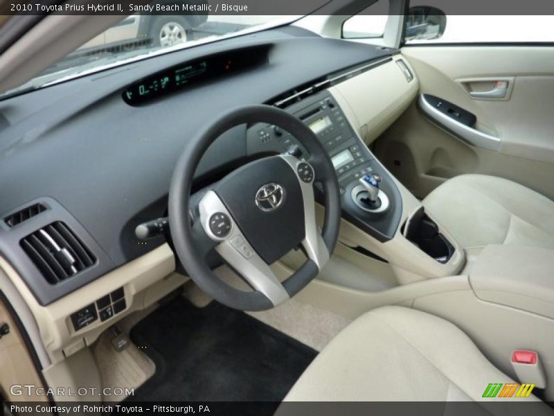 Sandy Beach Metallic / Bisque 2010 Toyota Prius Hybrid II