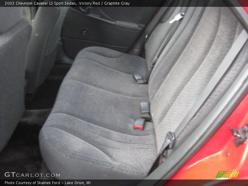  2003 Cavalier LS Sport Sedan Graphite Gray Interior