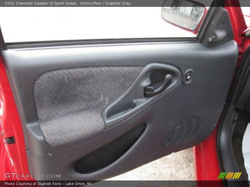 Door Panel of 2003 Cavalier LS Sport Sedan