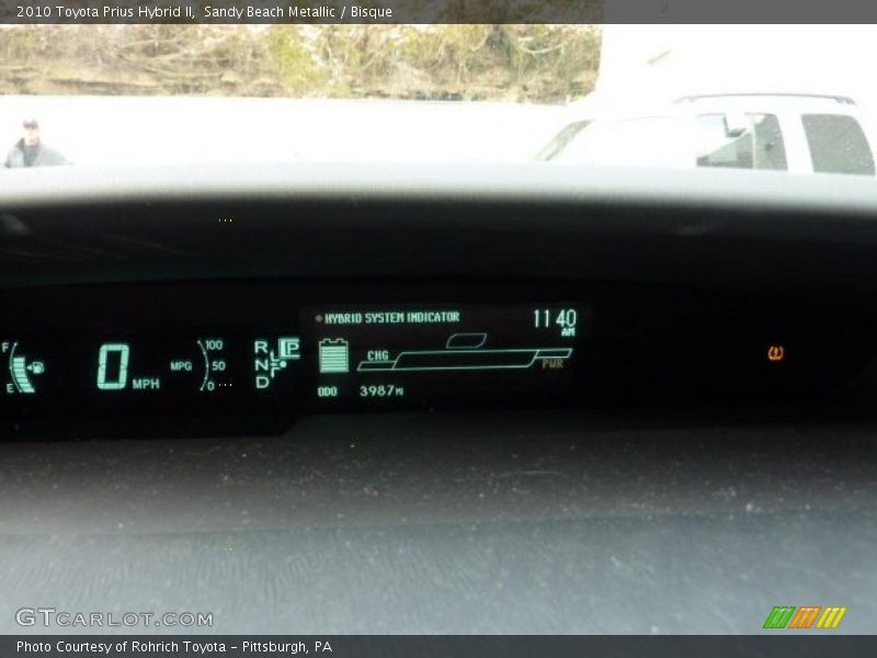 Sandy Beach Metallic / Bisque 2010 Toyota Prius Hybrid II