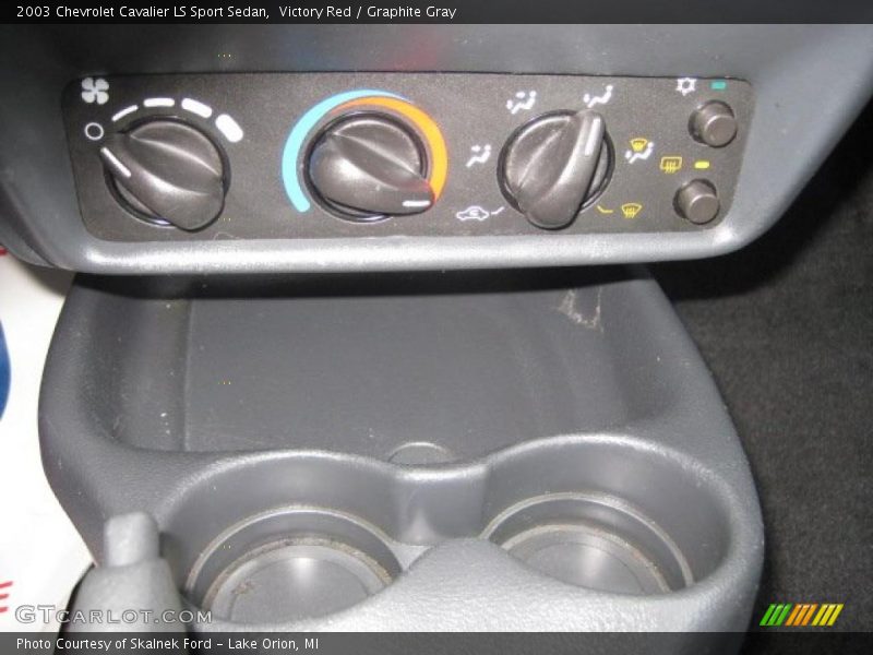 Controls of 2003 Cavalier LS Sport Sedan