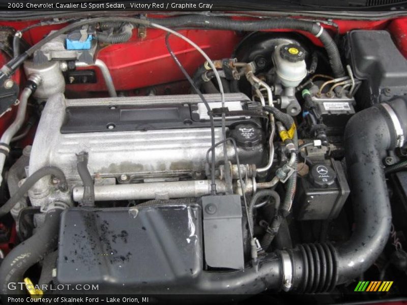  2003 Cavalier LS Sport Sedan Engine - 2.2 Liter DOHC 16 Valve 4 Cylinder