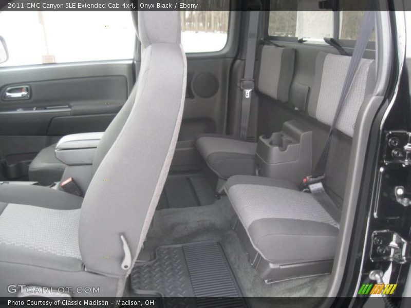  2011 Canyon SLE Extended Cab 4x4 Ebony Interior