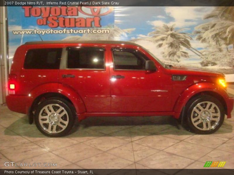 Inferno Red Crystal Pearl / Dark Slate Gray 2007 Dodge Nitro R/T