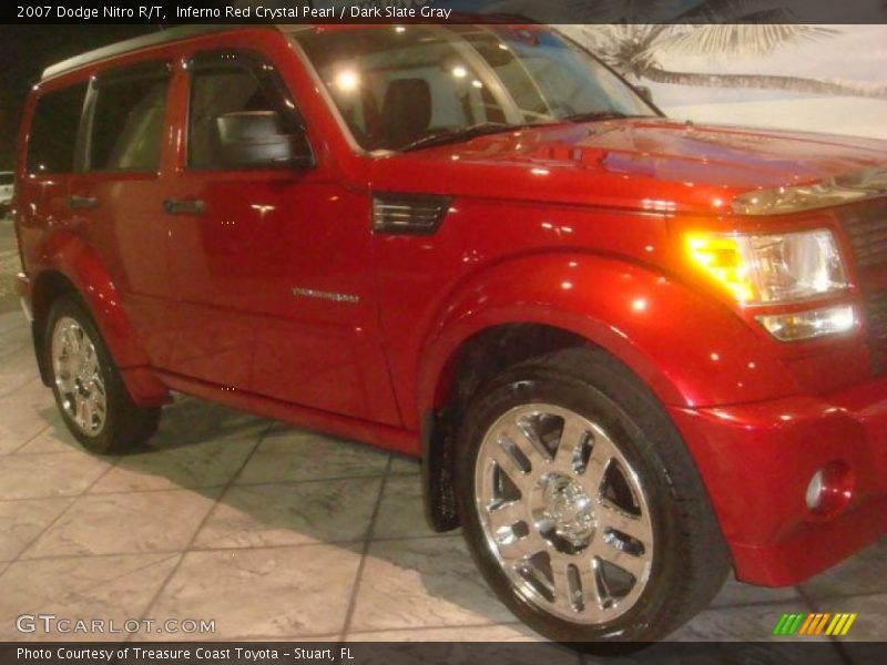 Inferno Red Crystal Pearl / Dark Slate Gray 2007 Dodge Nitro R/T