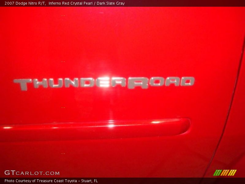 Inferno Red Crystal Pearl / Dark Slate Gray 2007 Dodge Nitro R/T