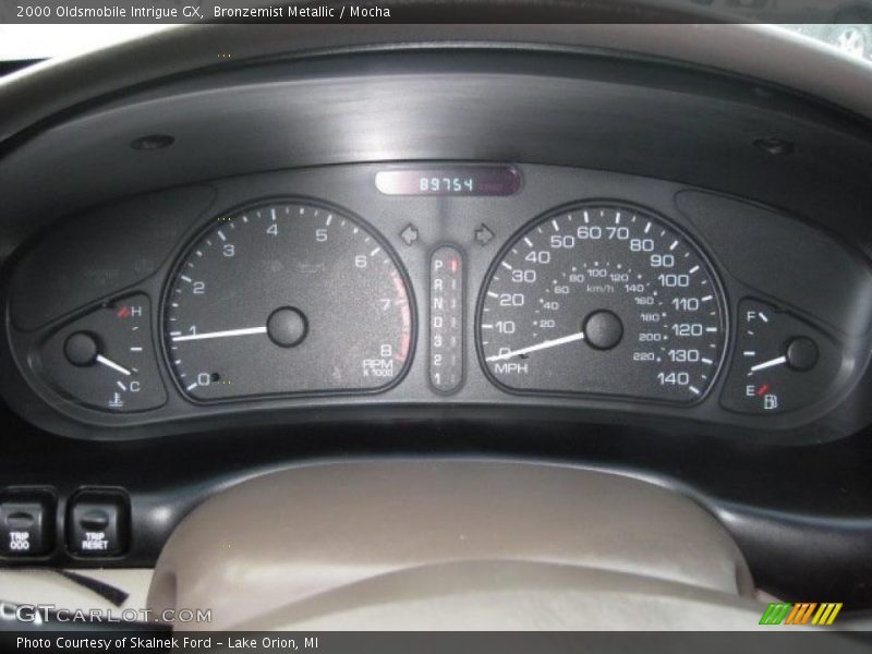  2000 Intrigue GX GX Gauges