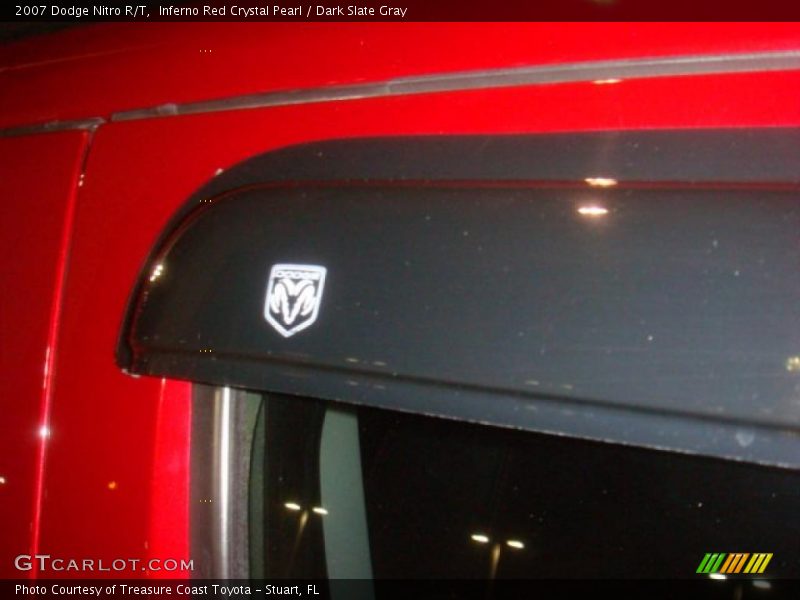 Inferno Red Crystal Pearl / Dark Slate Gray 2007 Dodge Nitro R/T