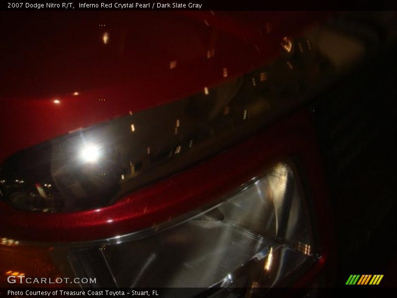 Inferno Red Crystal Pearl / Dark Slate Gray 2007 Dodge Nitro R/T