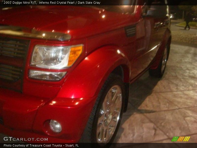 Inferno Red Crystal Pearl / Dark Slate Gray 2007 Dodge Nitro R/T