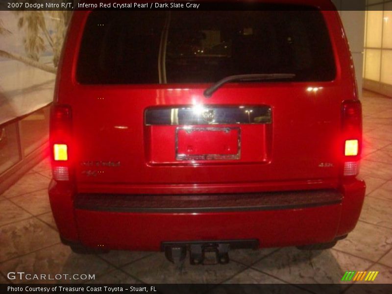 Inferno Red Crystal Pearl / Dark Slate Gray 2007 Dodge Nitro R/T