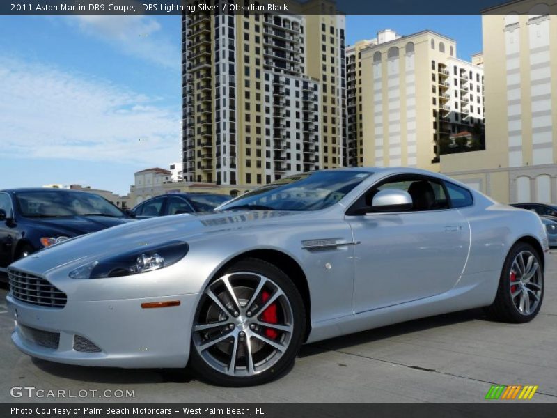 Front 3/4 View of 2011 DB9 Coupe