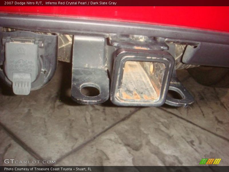 Inferno Red Crystal Pearl / Dark Slate Gray 2007 Dodge Nitro R/T