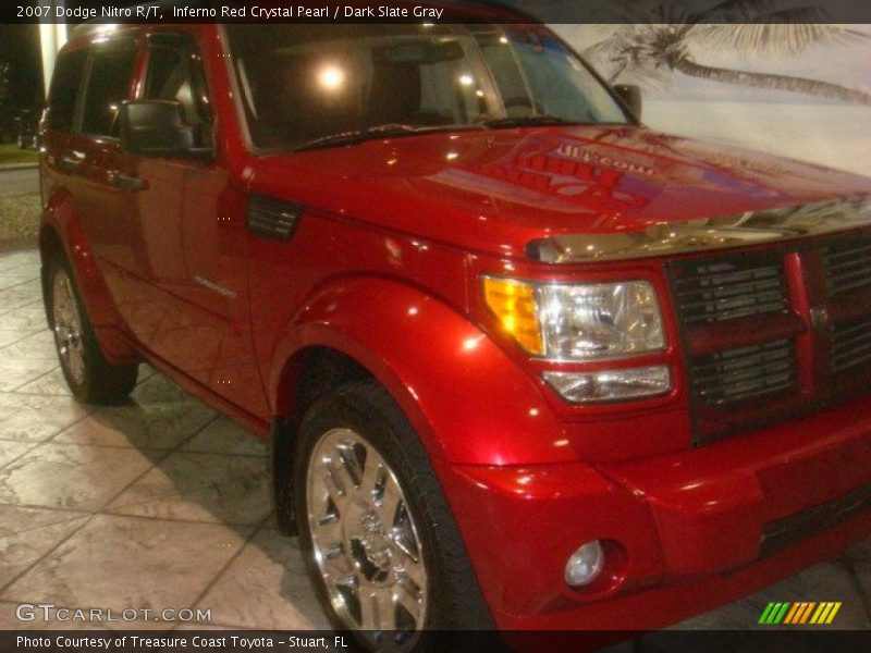 Inferno Red Crystal Pearl / Dark Slate Gray 2007 Dodge Nitro R/T