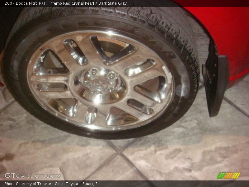 Inferno Red Crystal Pearl / Dark Slate Gray 2007 Dodge Nitro R/T