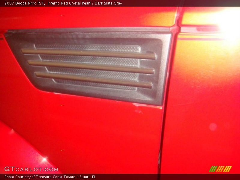 Inferno Red Crystal Pearl / Dark Slate Gray 2007 Dodge Nitro R/T