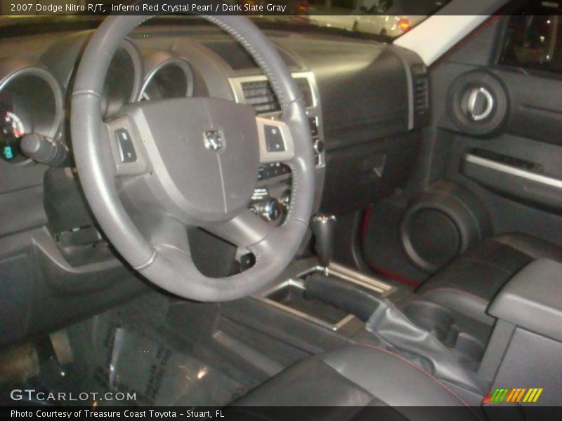 Inferno Red Crystal Pearl / Dark Slate Gray 2007 Dodge Nitro R/T