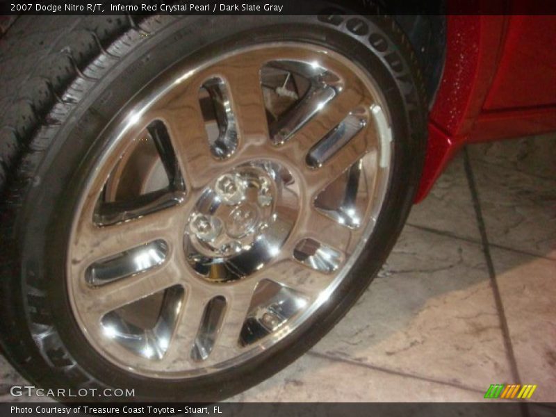 Inferno Red Crystal Pearl / Dark Slate Gray 2007 Dodge Nitro R/T