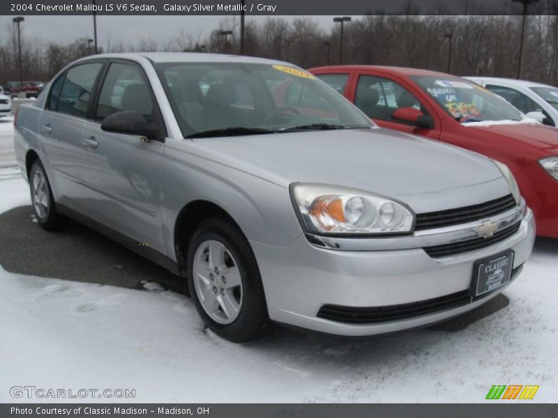Galaxy Silver Metallic / Gray 2004 Chevrolet Malibu LS V6 Sedan