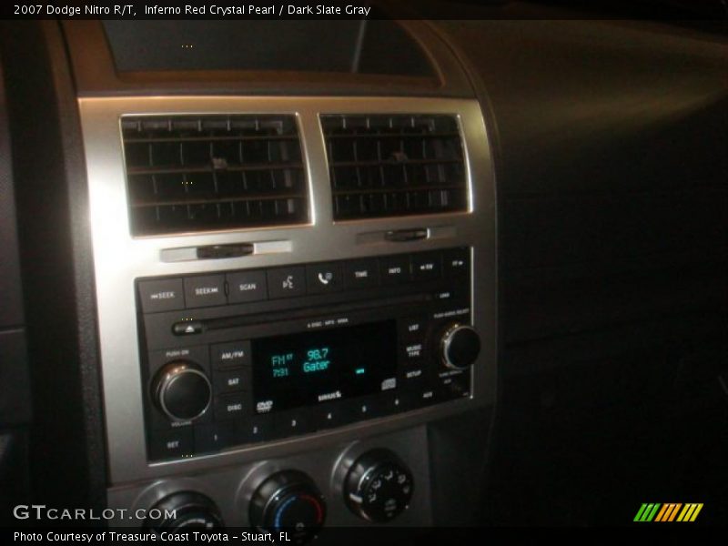 Inferno Red Crystal Pearl / Dark Slate Gray 2007 Dodge Nitro R/T