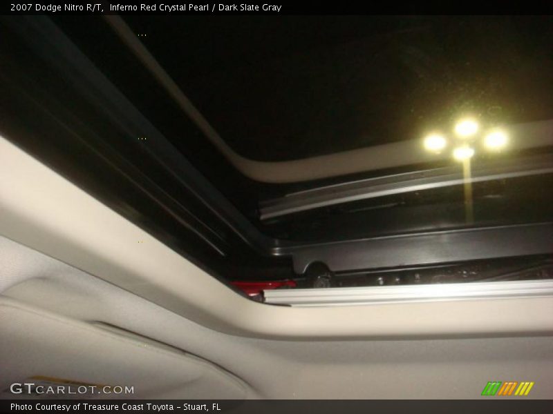 Inferno Red Crystal Pearl / Dark Slate Gray 2007 Dodge Nitro R/T