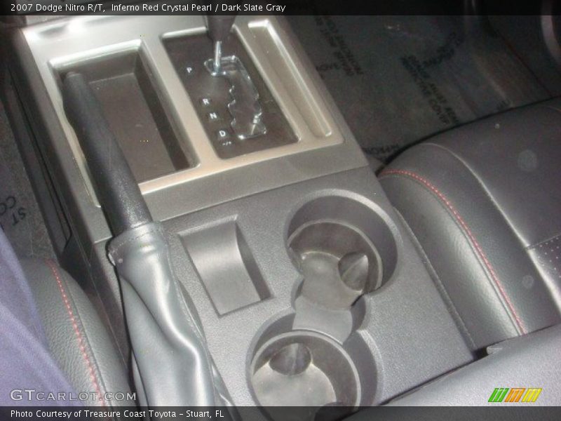 Inferno Red Crystal Pearl / Dark Slate Gray 2007 Dodge Nitro R/T