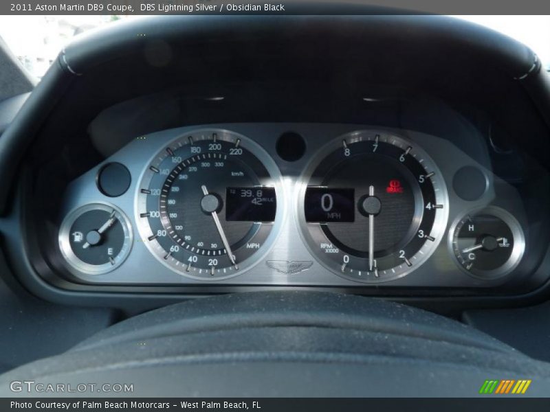  2011 DB9 Coupe Coupe Gauges