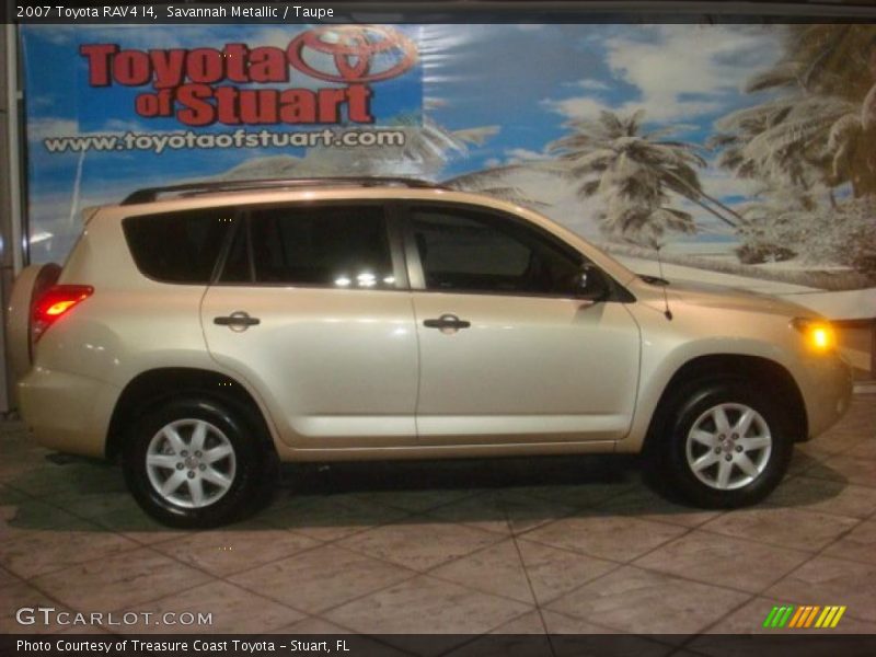 Savannah Metallic / Taupe 2007 Toyota RAV4 I4