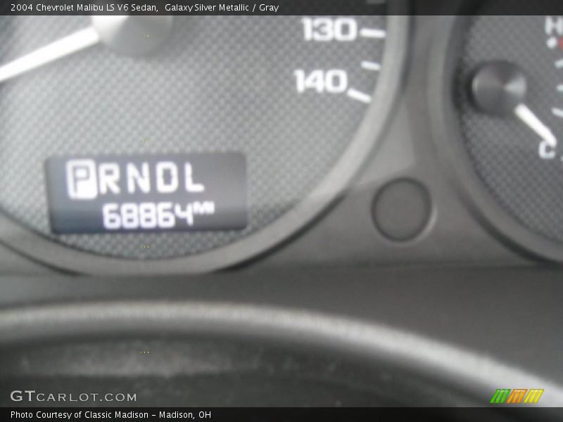 Galaxy Silver Metallic / Gray 2004 Chevrolet Malibu LS V6 Sedan