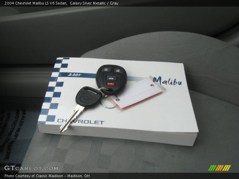Galaxy Silver Metallic / Gray 2004 Chevrolet Malibu LS V6 Sedan