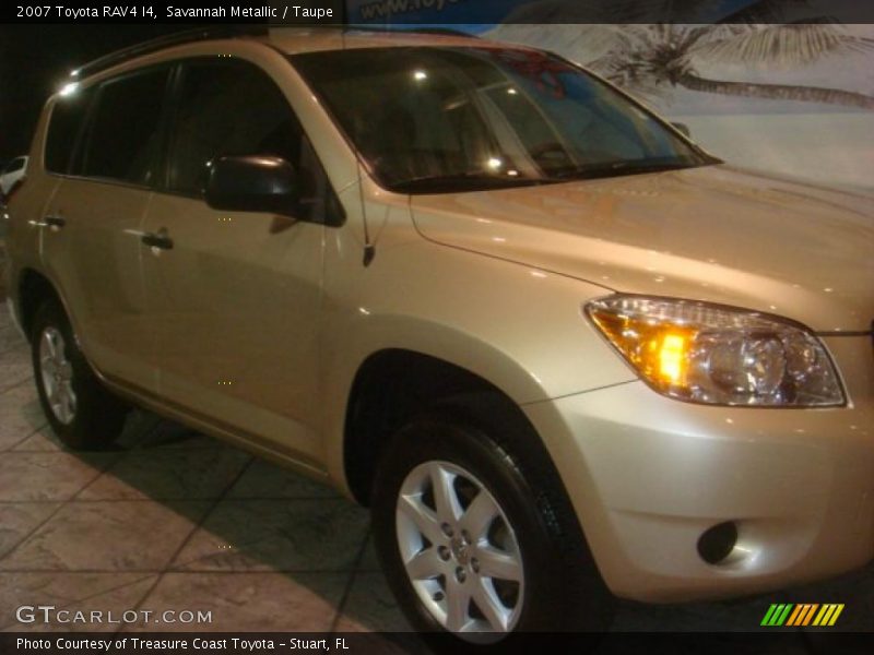Savannah Metallic / Taupe 2007 Toyota RAV4 I4
