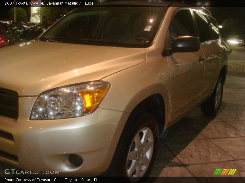 Savannah Metallic / Taupe 2007 Toyota RAV4 I4