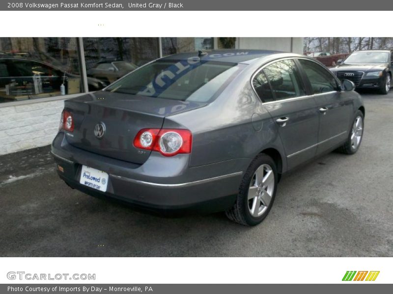 United Gray / Black 2008 Volkswagen Passat Komfort Sedan