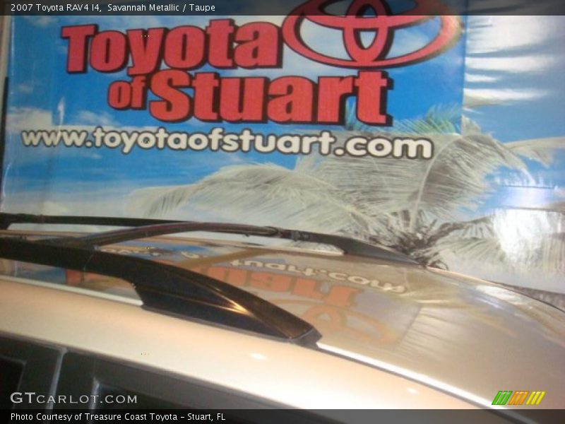 Savannah Metallic / Taupe 2007 Toyota RAV4 I4