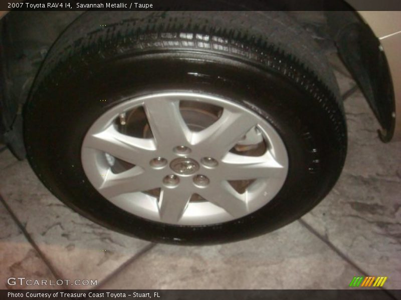 Savannah Metallic / Taupe 2007 Toyota RAV4 I4
