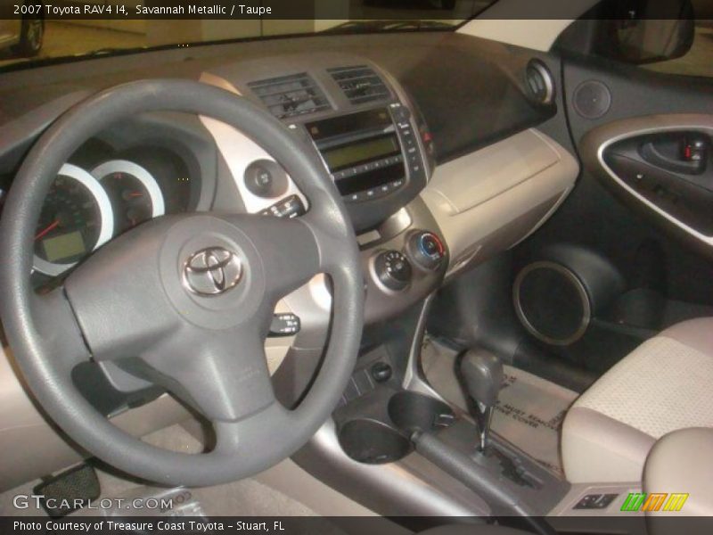 Savannah Metallic / Taupe 2007 Toyota RAV4 I4