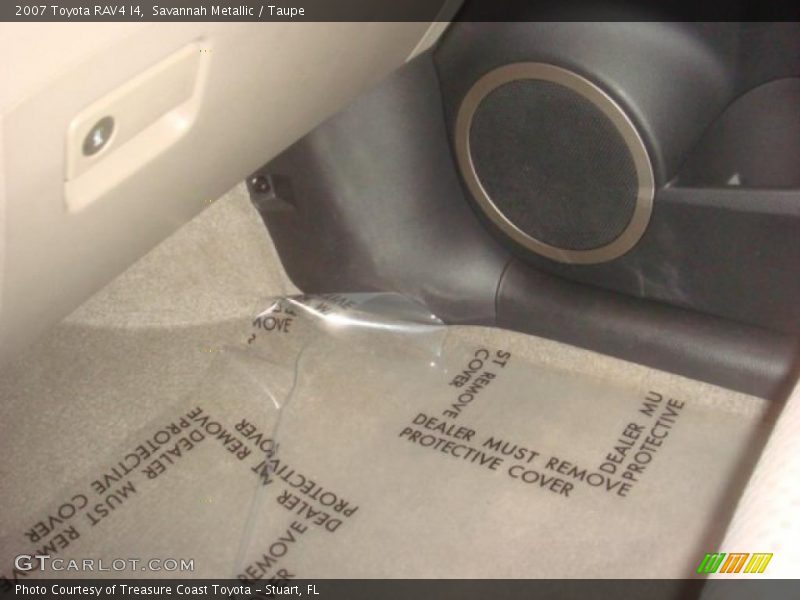 Savannah Metallic / Taupe 2007 Toyota RAV4 I4